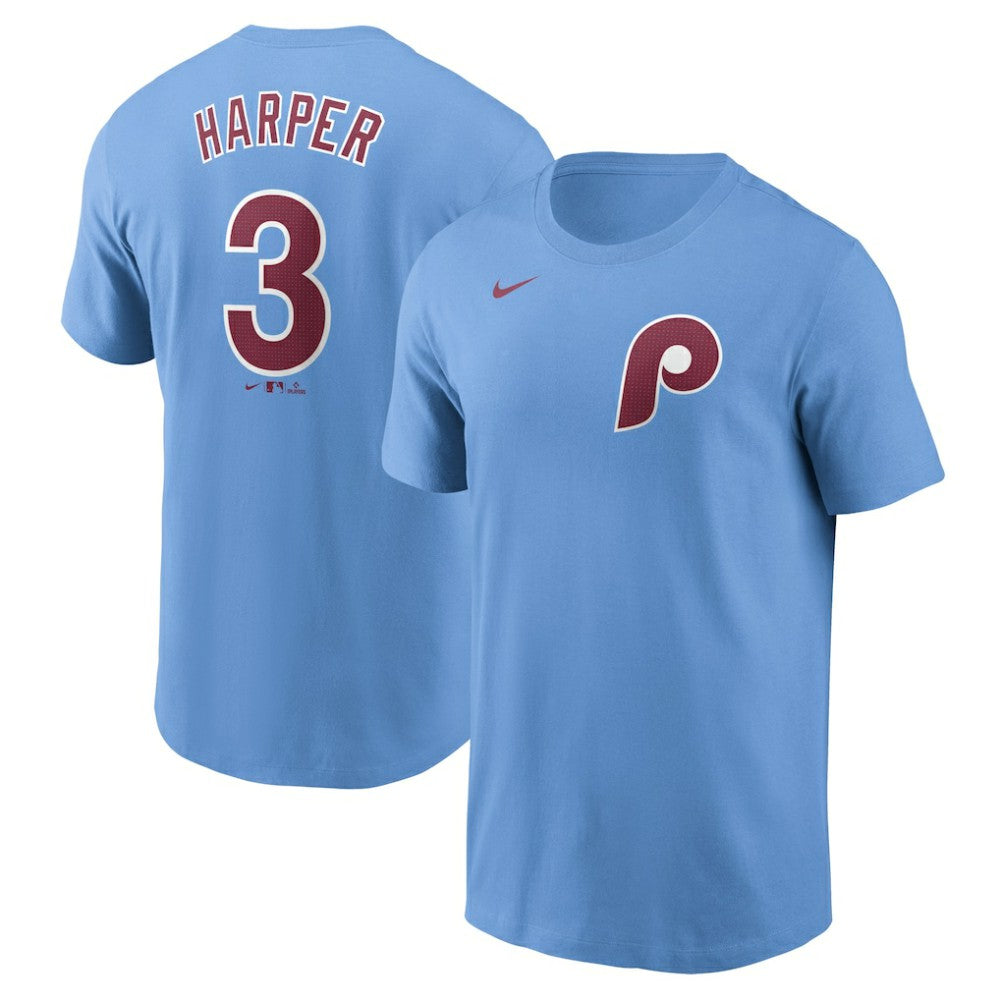 Bryce Harper Philadelphia Phillies Nike Fuse Name & Number T-Shirt - MLB T-shirts