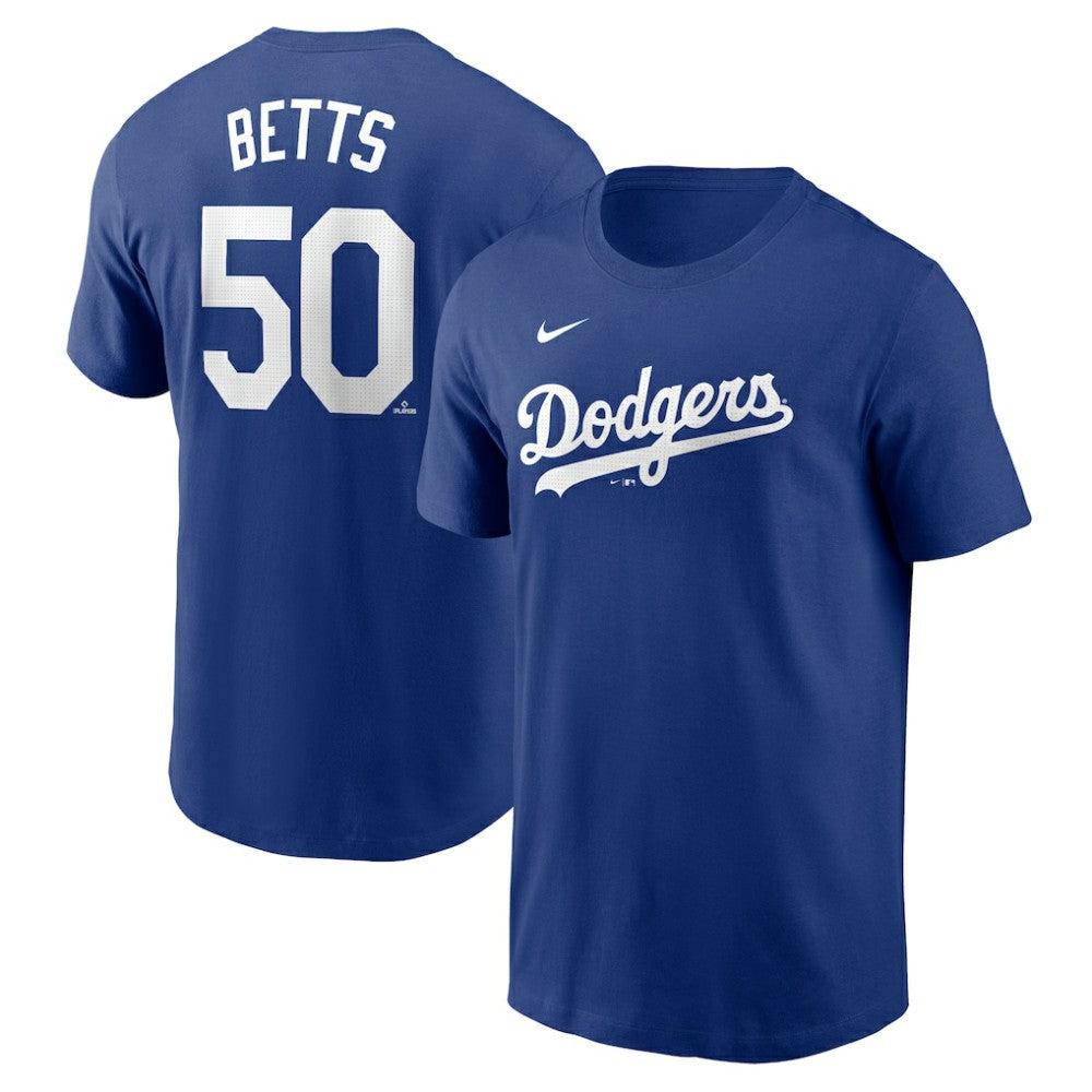 Mookie Betts Los Angeles Dodgers Nike Fuse Name & Number T-Shirt - MLB T-shirts