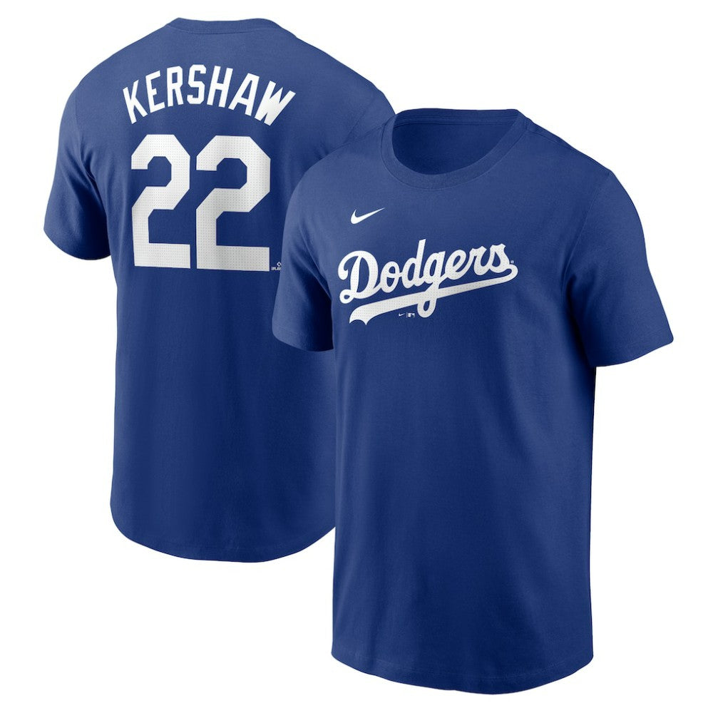 Clayton Kershaw Los Angeles Dodgers Nike Fuse Name & Number T-Shirt - MLB T-shirts