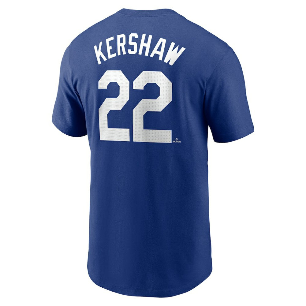 Clayton Kershaw Los Angeles Dodgers Nike Fuse Name & Number T-Shirt - MLB T-shirts