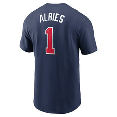 Ozzie Albies Atlanta Braves Nike Fuse Name & Number T-Shirt - MLB T-shirts