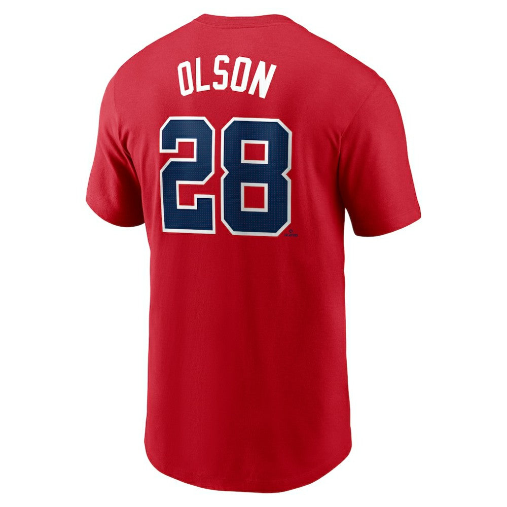 Matt Olson Atlanta Braves Nike Fuse Name & Number T-Shirt - MLB T-shirts