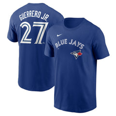 Vladimir Guerrero Jr. Toronto Blue Jays Nike Fuse Name & Number T-Shirt - MLB T-shirts