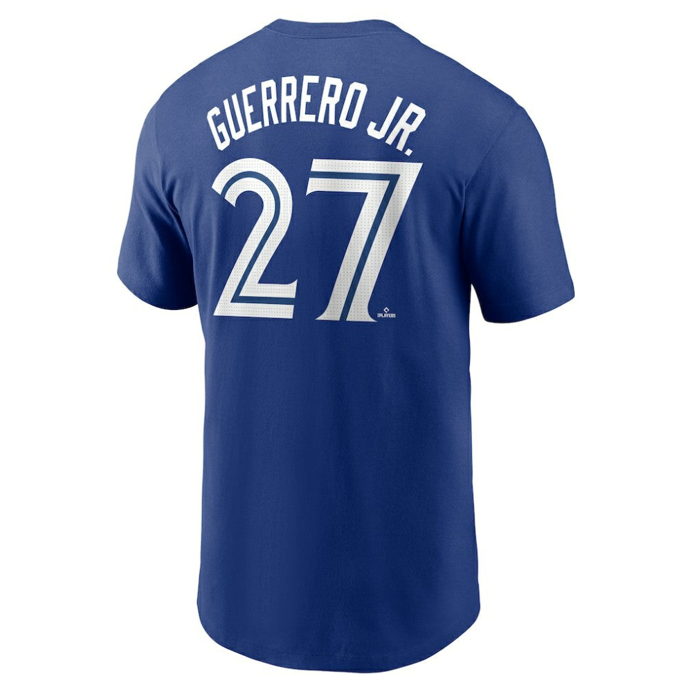 Vladimir Guerrero Jr. Toronto Blue Jays Nike Fuse Name & Number T-Shirt - MLB T-shirts