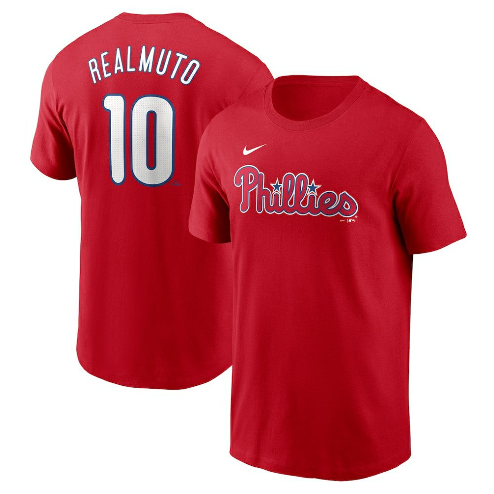 J.T. Realmuto Philadelphia Phillies Nike Fuse Name & Number T-Shirt - MLB T-shirts