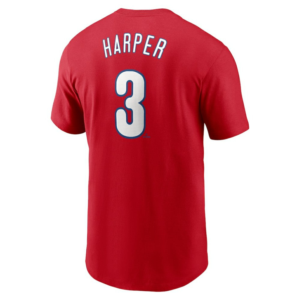Bryce Harper Philadelphia Phillies Nike Fuse Name & Number T-Shirt - MLB T-shirts