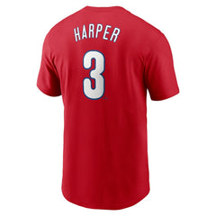Bryce Harper Philadelphia Phillies Nike Fuse Name & Number T-Shirt - MLB T-shirts