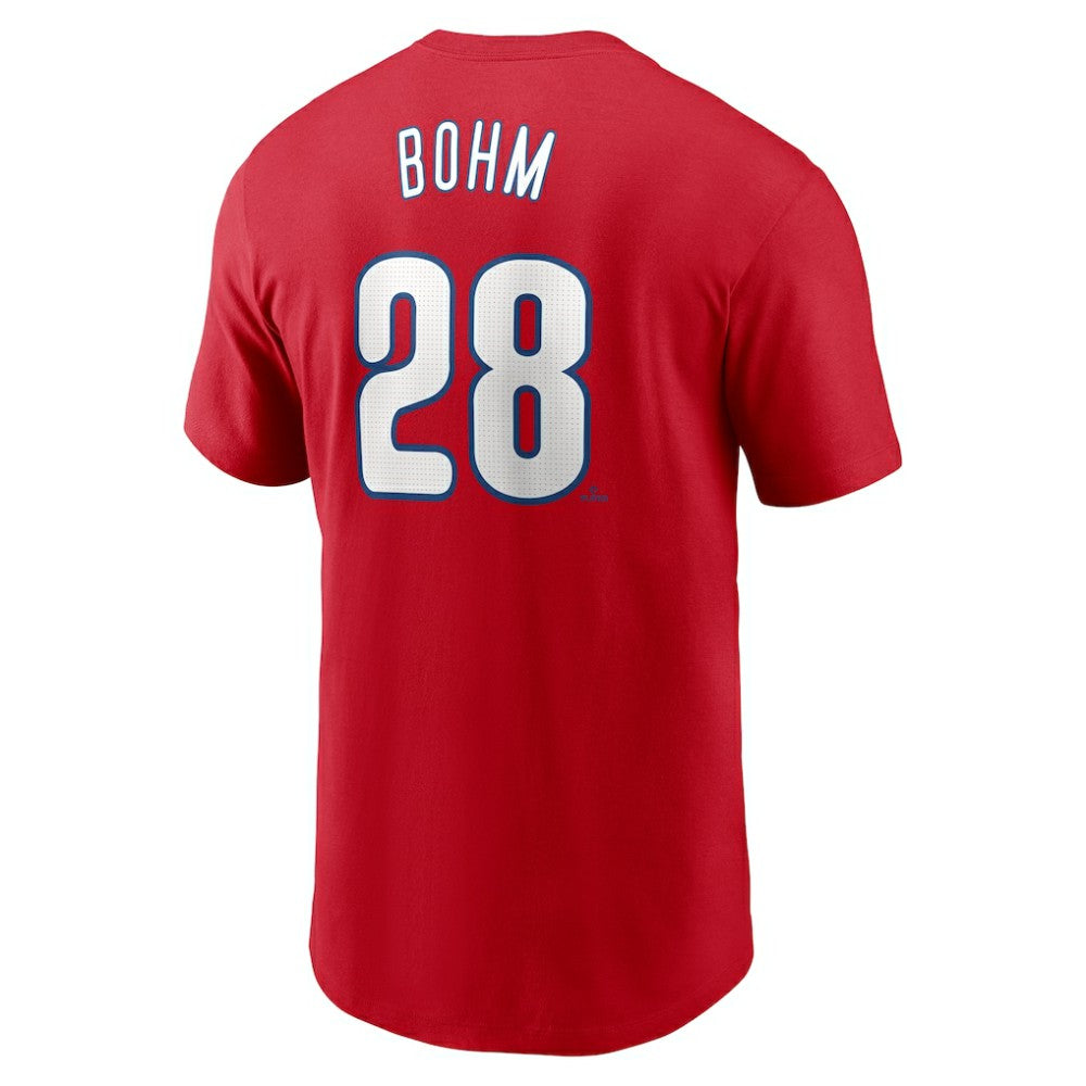 Alec Bohm Philadelphia Phillies Nike Fuse Name & Number T-Shirt - MLB T-shirts