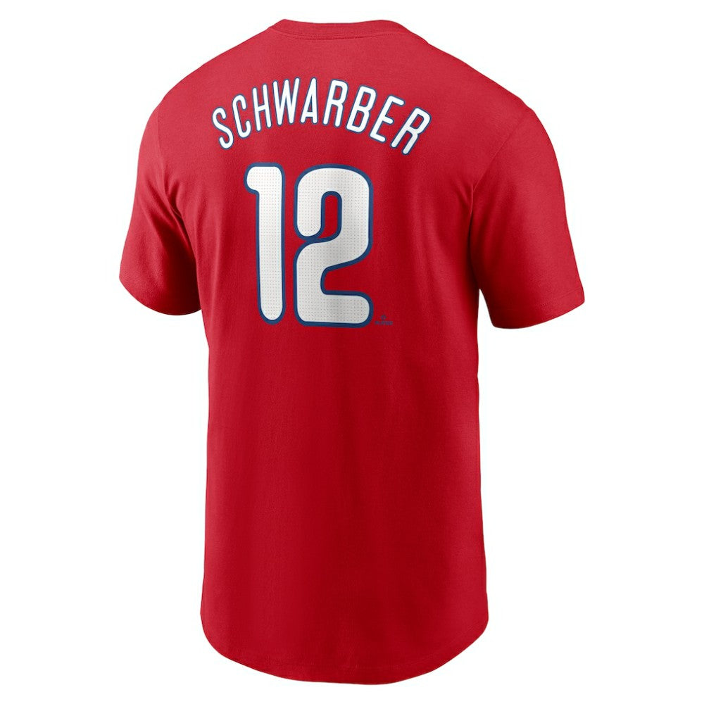 Kyle Schwarber Philadelphia Phillies Nike Fuse Name & Number T-Shirt - MLB T-shirts