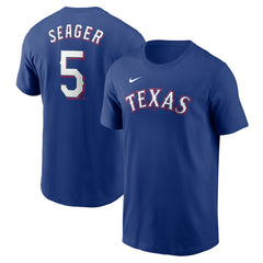 Corey Seager Texas Rangers Nike Fuse Name & Number T-Shirt - MLB T-shirts