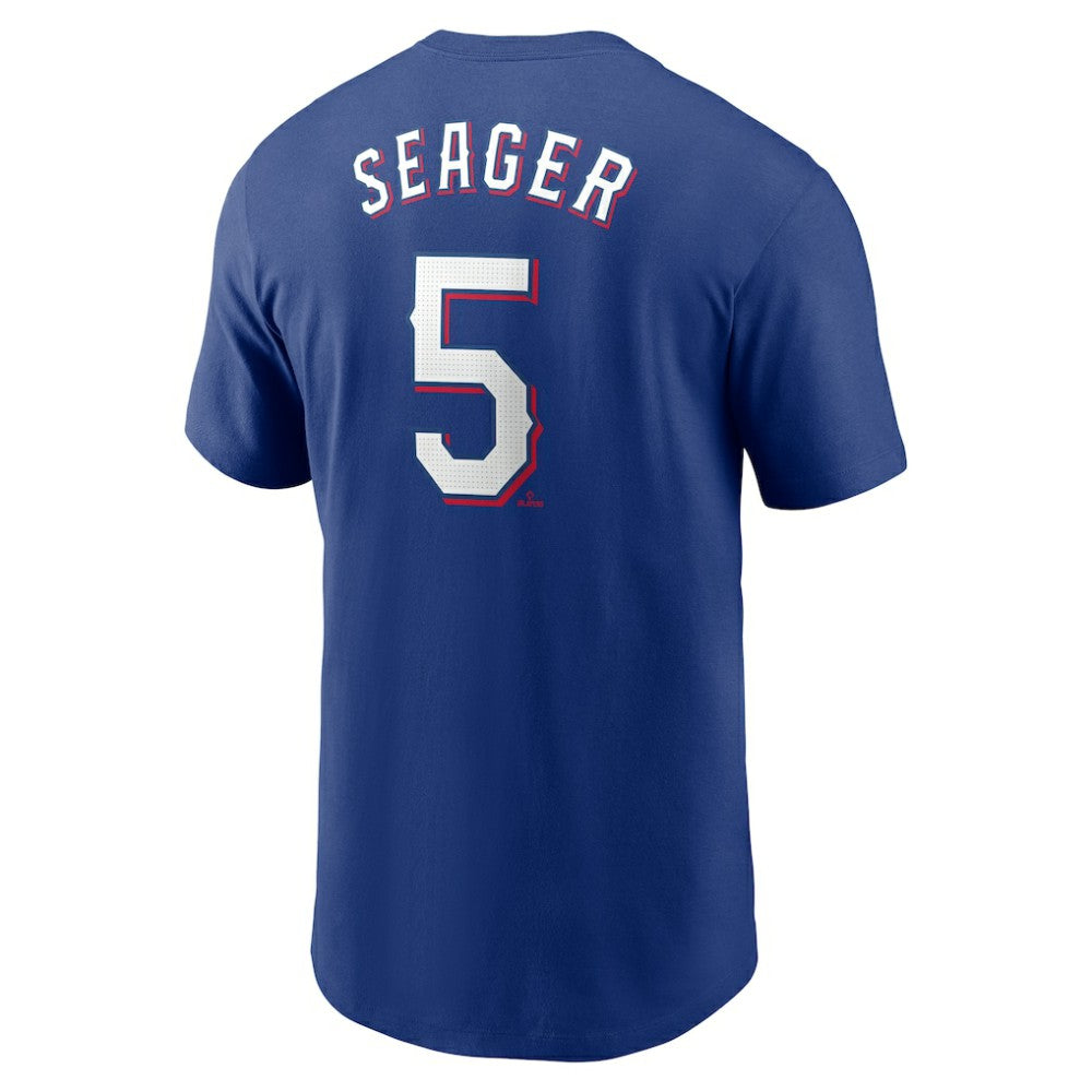 Corey Seager Texas Rangers Nike Fuse Name & Number T-Shirt - MLB T-shirts