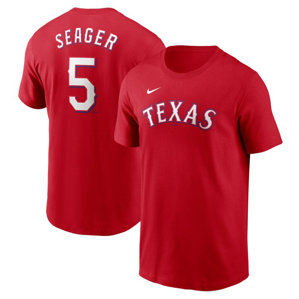 Corey Seager Texas Rangers Nike Fuse Name & Number T-Shirt - MLB T-shirts