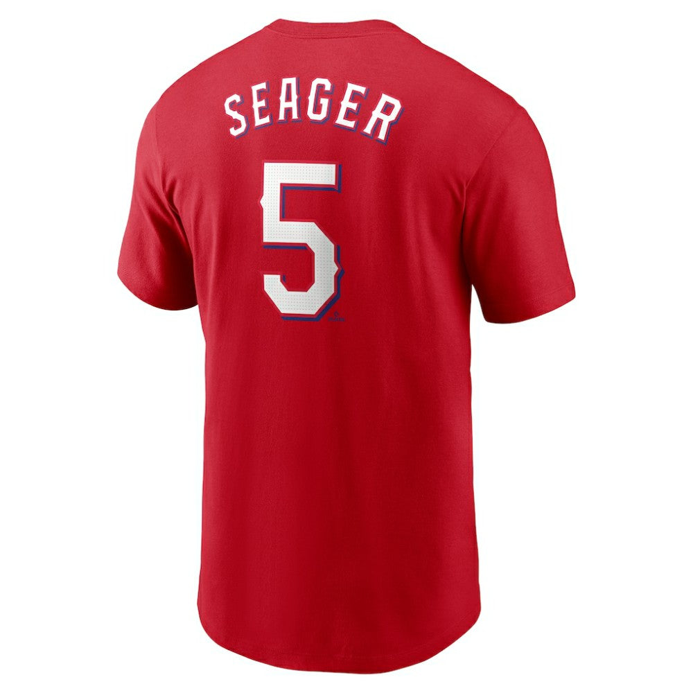 Corey Seager Texas Rangers Nike Fuse Name & Number T-Shirt - MLB T-shirts