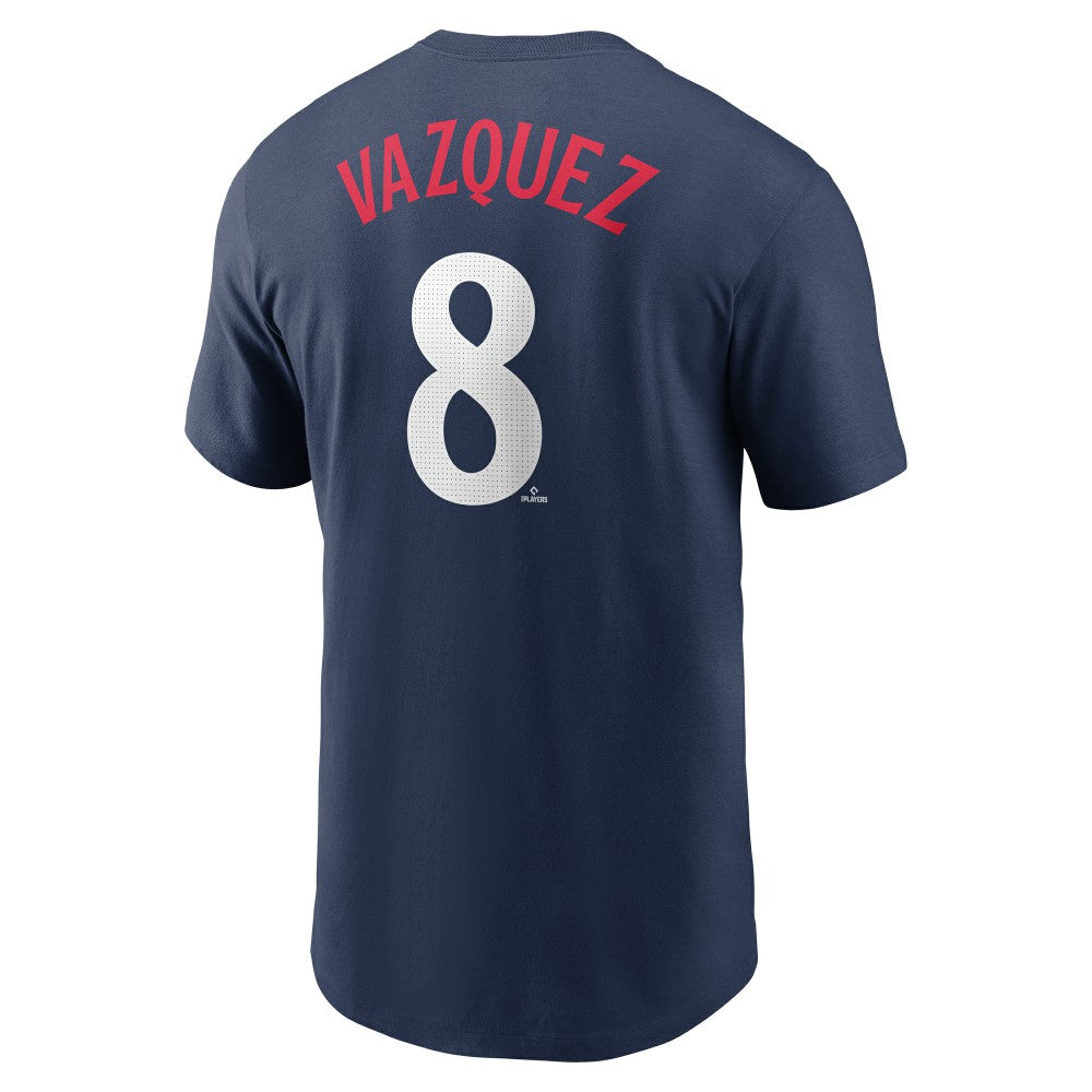 Christian Vazquez Minnesota Twins Nike Fuse Name & Number T-Shirt - MLB T-shirts