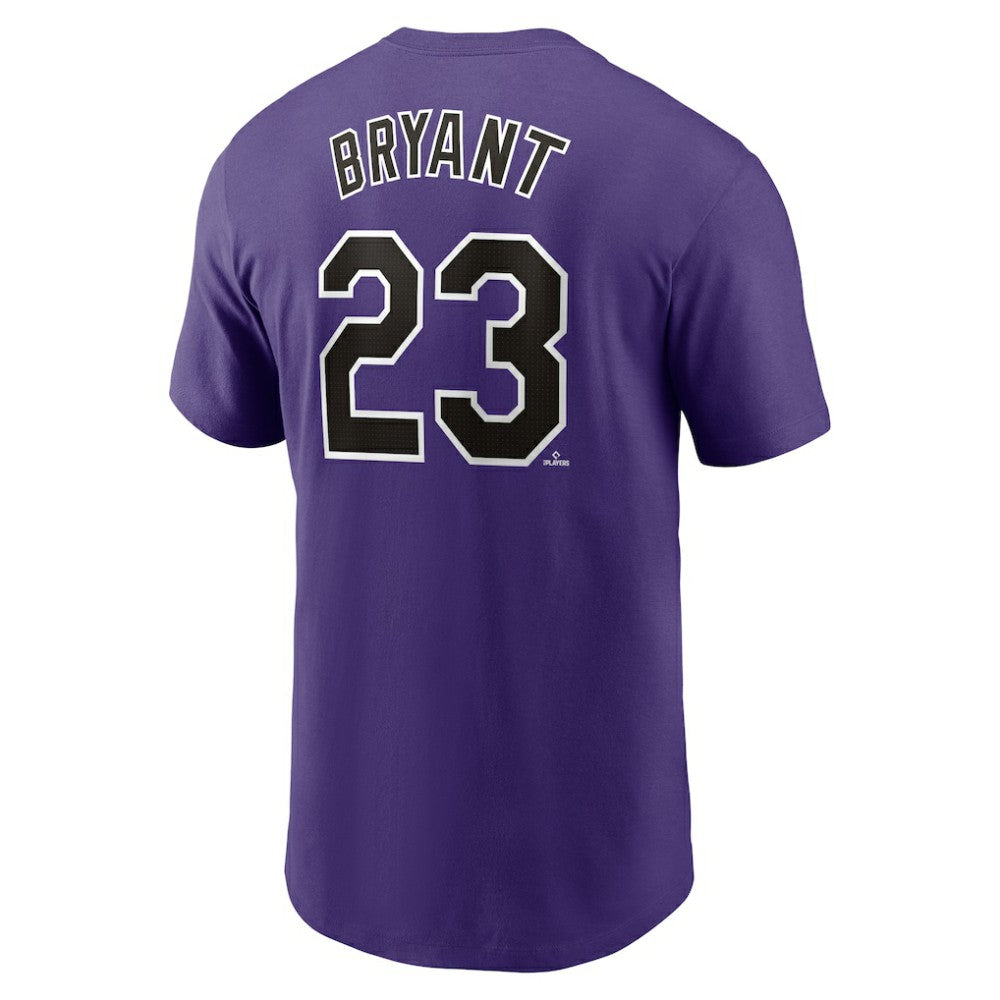 Kris Bryant Colorado Rockies Nike Fuse Name & Number T-Shirt - MLB T-shirts