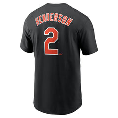 Gunnar Henderson Baltimore Orioles Nike Fuse Name & Number T-Shirt - MLB T-shirts