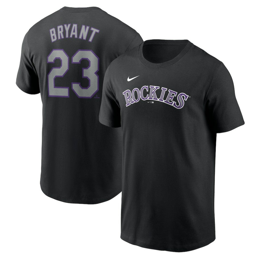 Kris Bryant Colorado Rockies Nike Fuse Name & Number T-Shirt - MLB T-shirts