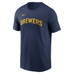 William Contreras Milwaukee Brewers Nike Fuse Name & Number T-Shirt - MLB T-shirts