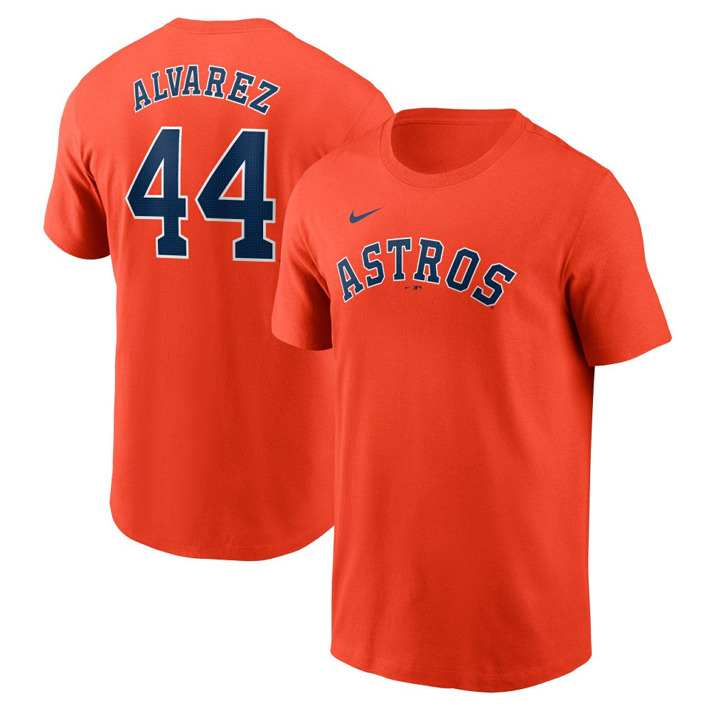 Yordan Alvarez Houston Astros Nike Fuse Name & Number T-Shirt - MLB T-shirts