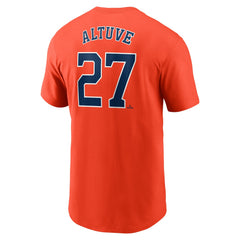 Jose Altuve Houston Astros Nike Fuse Name & Number T-Shirt - MLB T-shirts