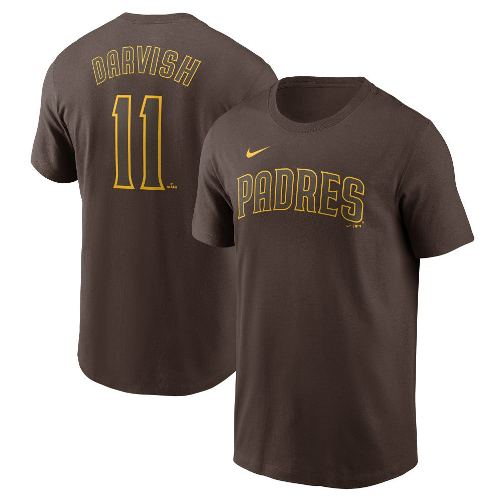 Yu Darvish San Diego Padres Nike Fuse Name & Number T-Shirt - MLB T-shirts