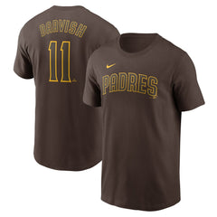 Yu Darvish San Diego Padres Nike Fuse Name & Number T-Shirt - MLB T-shirts