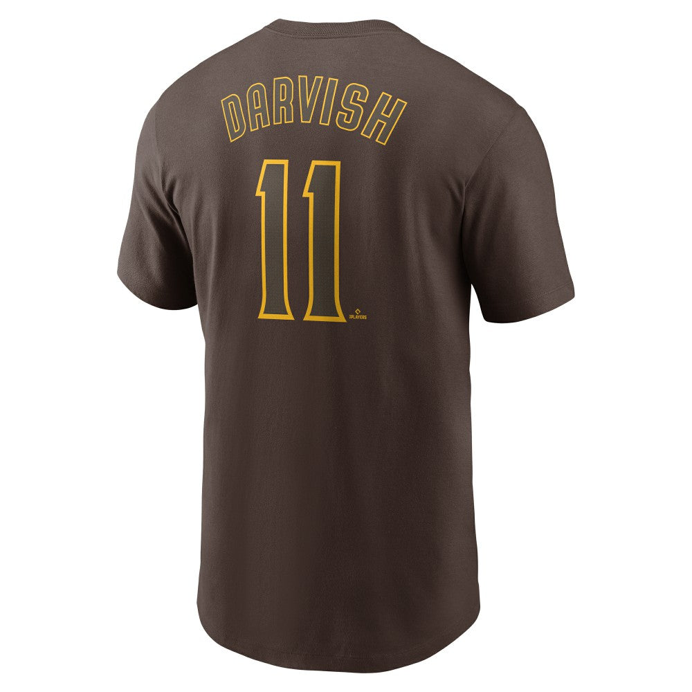 Yu Darvish San Diego Padres Nike Fuse Name & Number T-Shirt - MLB T-shirts