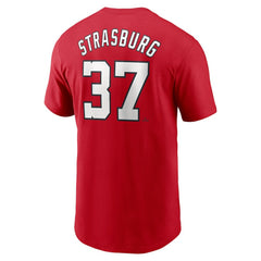 Stephen Strasburg Washington Nationals Nike Fuse Name & Number T-Shirt - MLB T-shirts