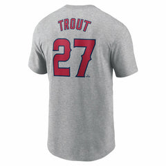 Mike Trout Los Angeles Angels Nike Fuse Name & Number T-Shirt - MLB T-shirts