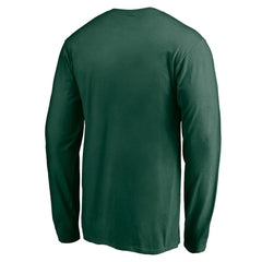 Hunter Green Milwaukee Bucks Team Arch Knockout Long Sleeve T-Shirt | NBA