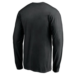 Black Toronto Raptors Team Arch Knockout Long Sleeve T-Shirt | NBA