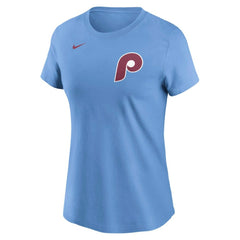 Bryce Harper Philadelphia Phillies Nike Women's Cooperstown Collection Fuse Name & Number T-Shirt - MLB T-shirts