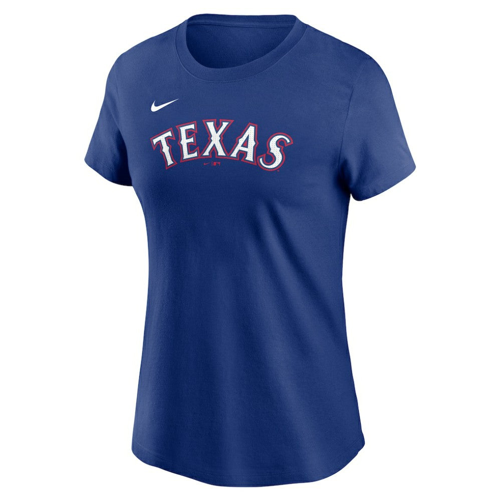Corey Seager Texas Rangers Nike Women's Cooperstown Collection Fuse Name & Number T-Shirt - MLB T-shirts