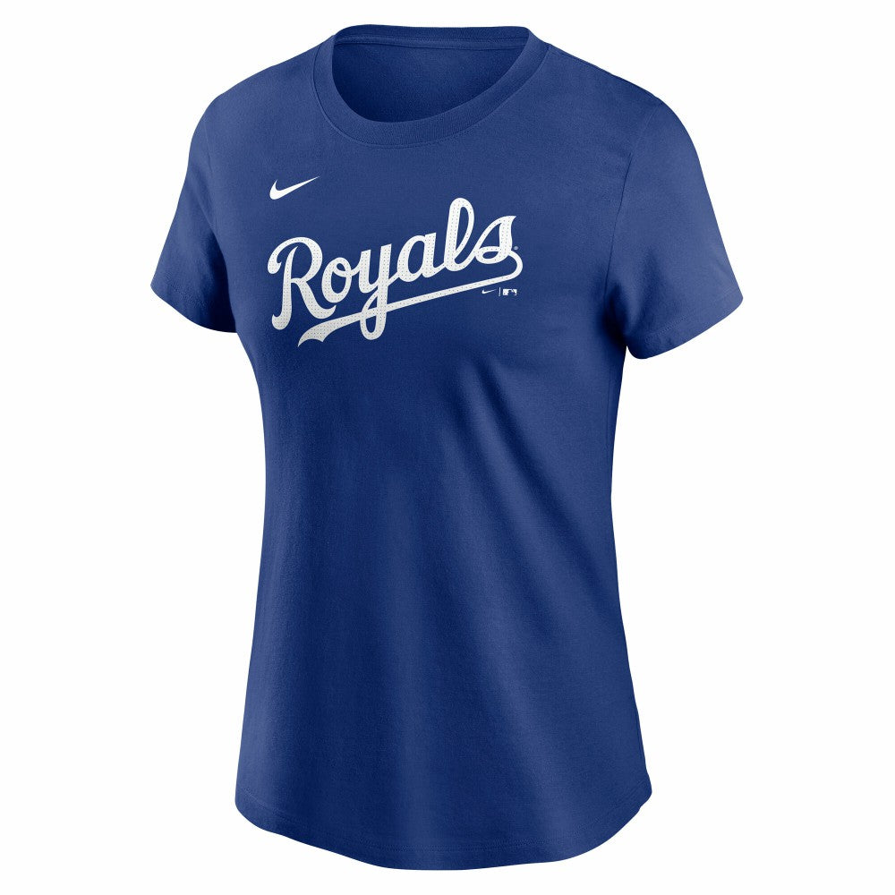 Bobby Witt Jr. Kansas City Royals Nike Women's Cooperstown Collection Fuse Name & Number T-Shirt - MLB T-shirts