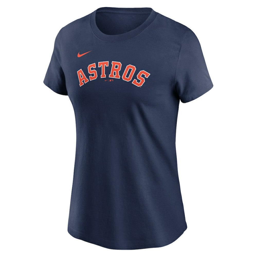 Jose Altuve Houston Astros Nike Women's Cooperstown Collection Fuse Name & Number T-Shirt - MLB T-shirts