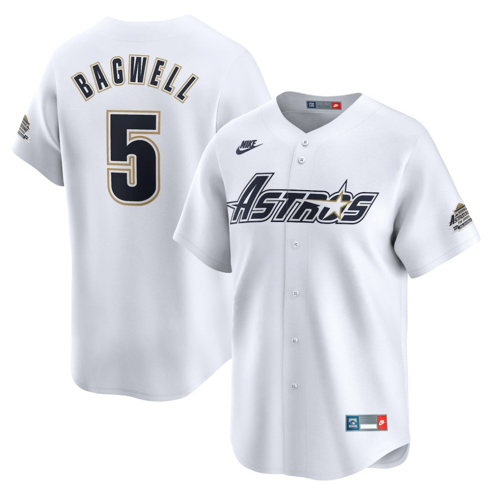 Jeff Bagwell Houston Astros Nike Throwback Cooperstown Collection Limited Jersey - MLB Jerseys