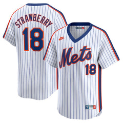 Darryl Strawberry New York Mets Nike Throwback Cooperstown Limited Jersey - MLB Jerseys