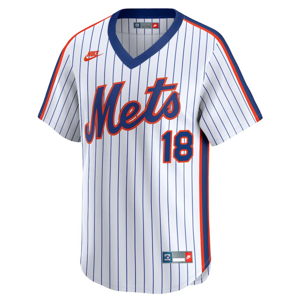 Darryl Strawberry New York Mets Nike Throwback Cooperstown Limited Jersey - MLB Jerseys