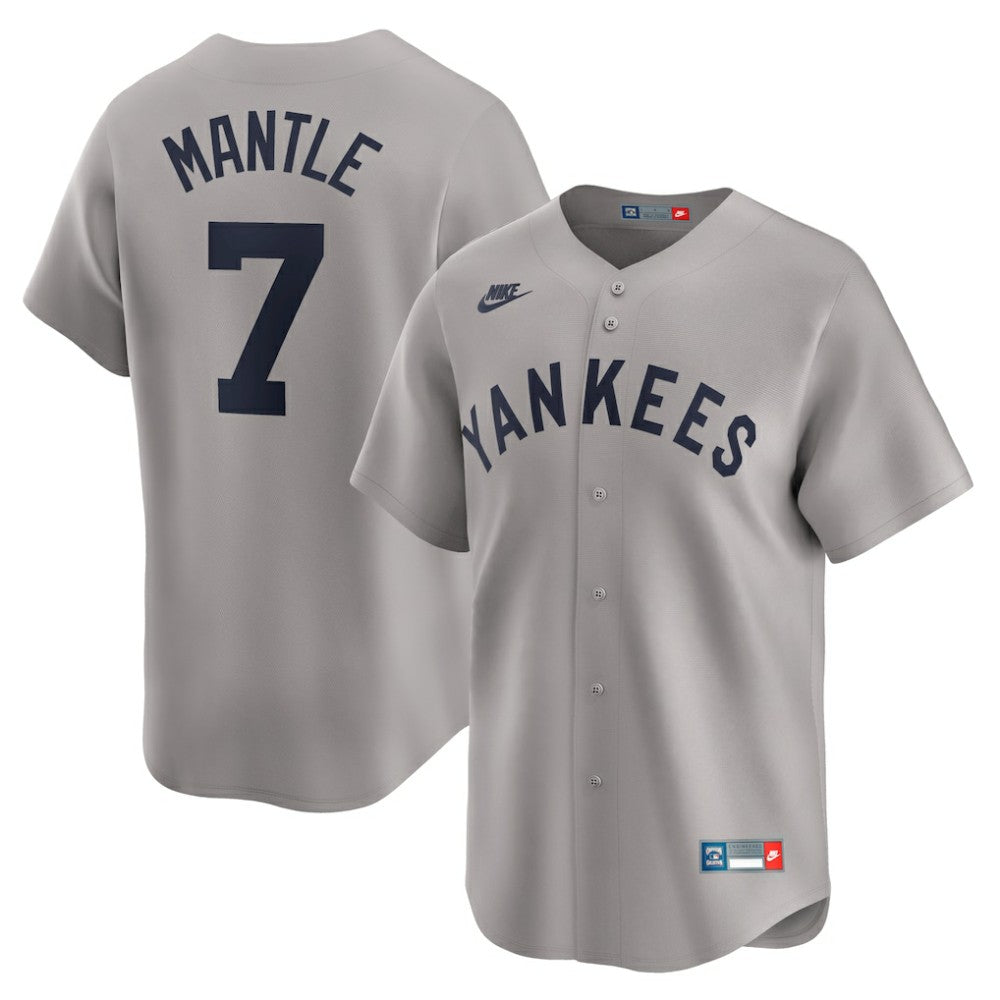 Mickey Mantle New York Yankees Nike Throwback Cooperstown Collection Limited Jersey - MLB Jerseys