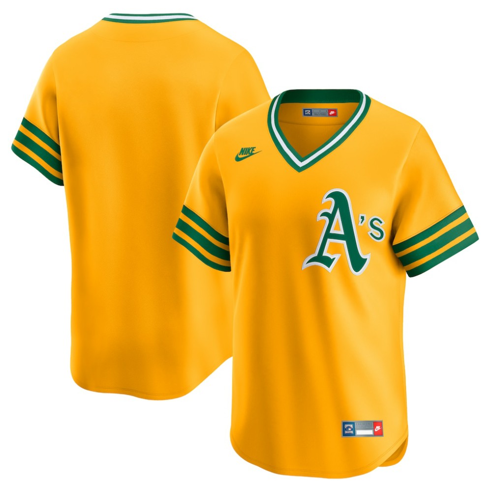 Athletics Nike Cooperstown Collection Limited Jersey - MLB Jerseys