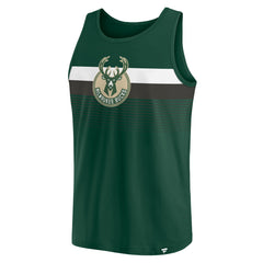 Hunter Green Milwaukee Bucks Wild Game Tank Top | NBA
