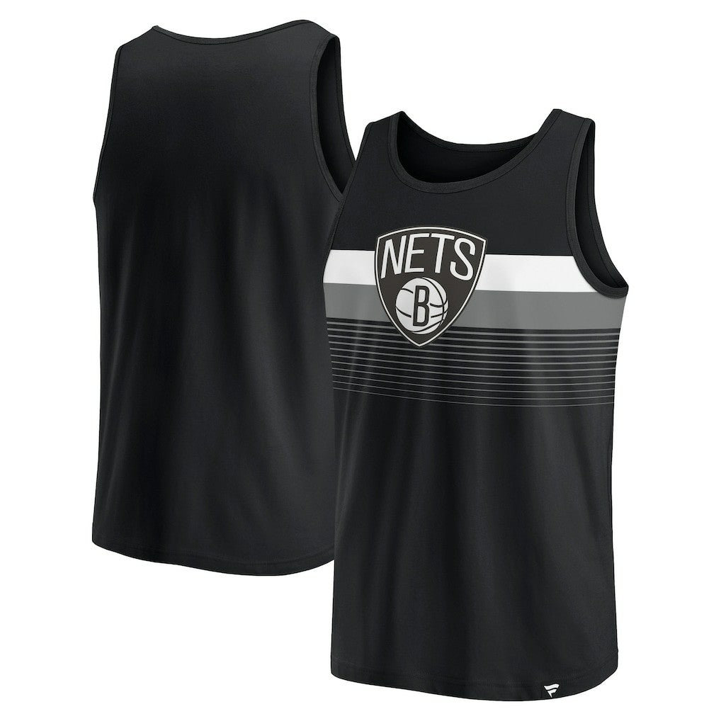 Black Brooklyn Nets Wild Game Tank Top | NBA