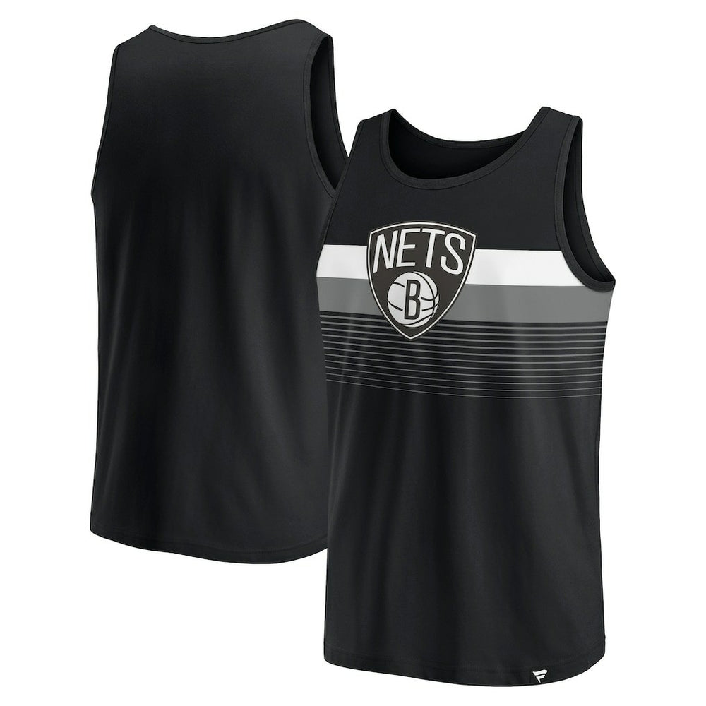 Black Brooklyn Nets Wild Game Tank Top | NBA