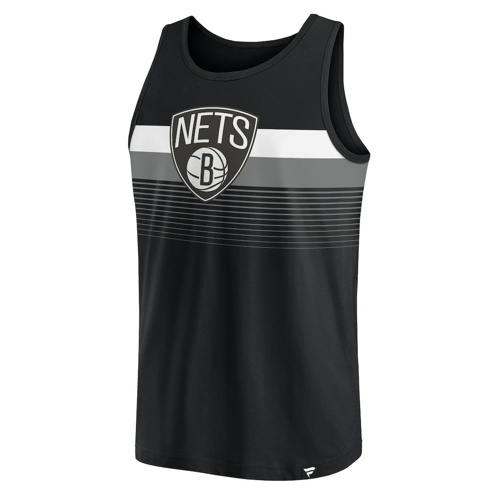 Black Brooklyn Nets Wild Game Tank Top | NBA