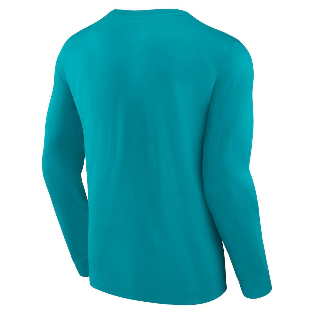 Teal Charlotte Hornets Baseline Long Sleeve T-Shirt | NBA