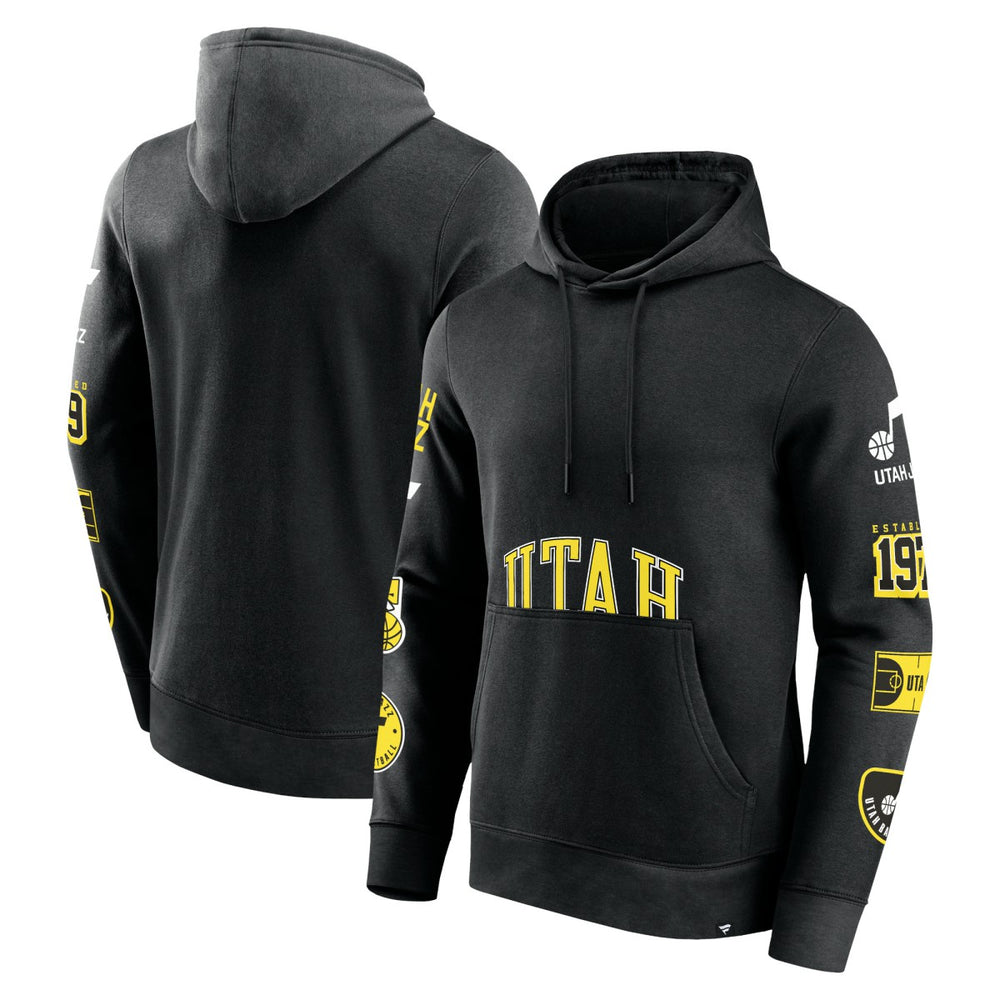 Black Utah Jazz Home Court Pullover Hoodie | NBA