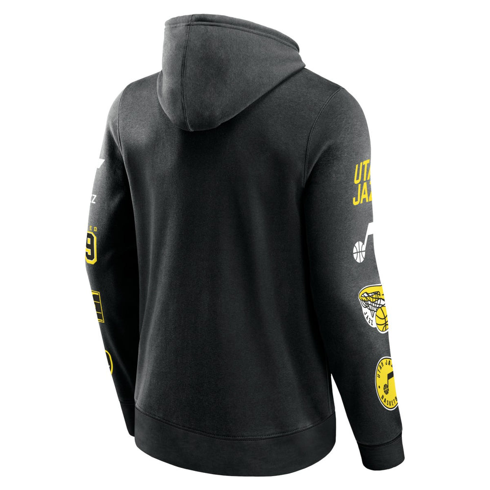 Black Utah Jazz Home Court Pullover Hoodie | NBA