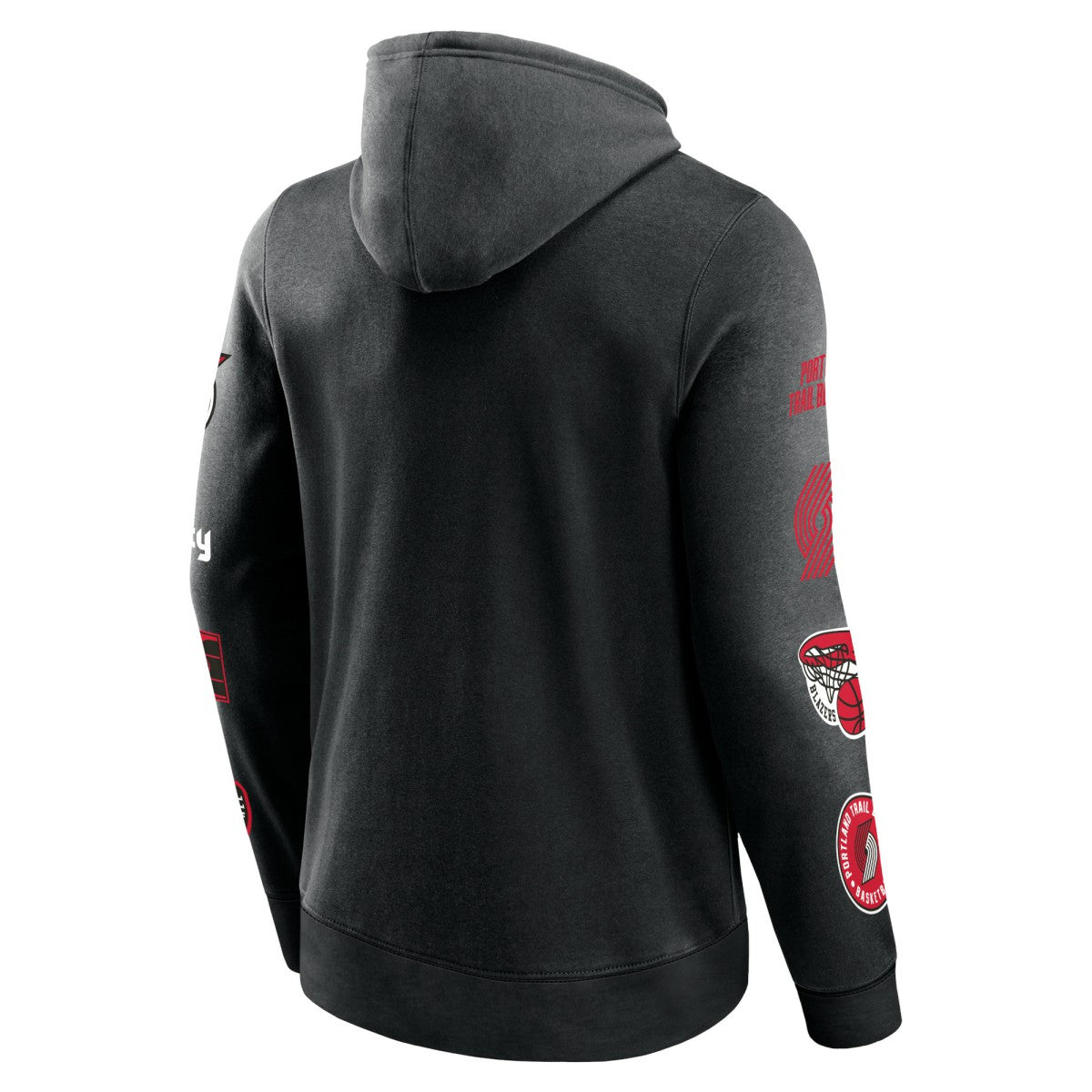 Black Portland Trail Blazers Home Court Pullover Hoodie | NBA