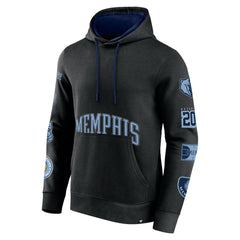 Black Memphis Grizzlies Home Court Pullover Hoodie | NBA