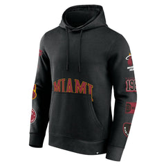 Black Miami Heat Home Court Pullover Hoodie | NBA